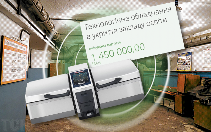 Скандал с "золотыми" овощерезками для укрытий в Киеве: в лицее говорят, что это "очень нужные вещи"