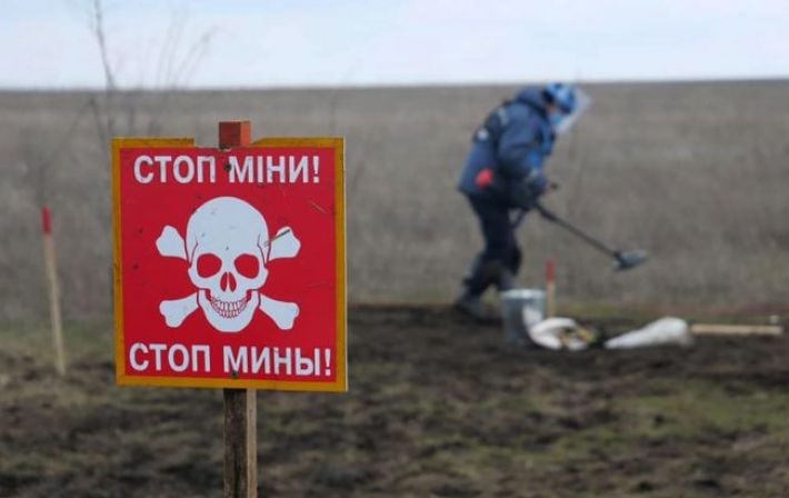 В Харьковской области мужчина наступил на противопехотную мину