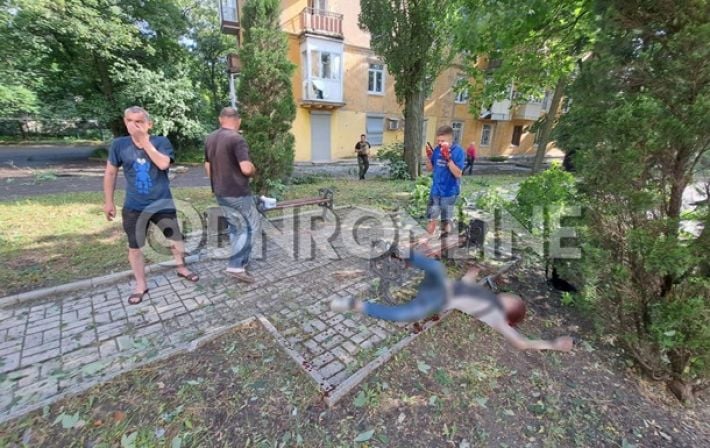 В Донецке раздался взрыв