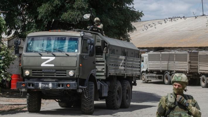 Из-под Мелитополя оккупанты не успевают вывозить трупы своих военных в КамАЗах