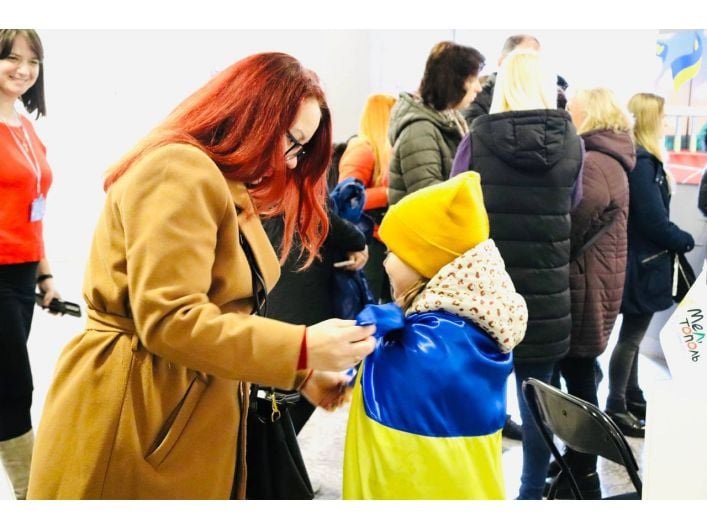 центр помощи переселенцам из Мелитополя во Львове