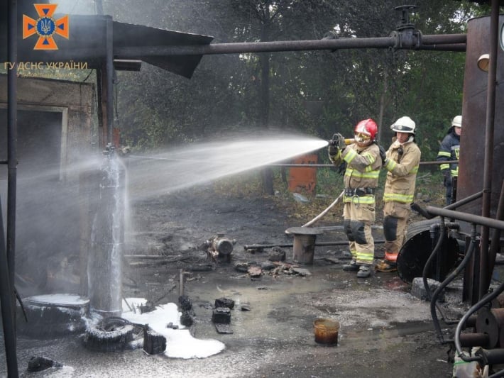 Запорожские спасатели ликвидировали два пожара в городе
