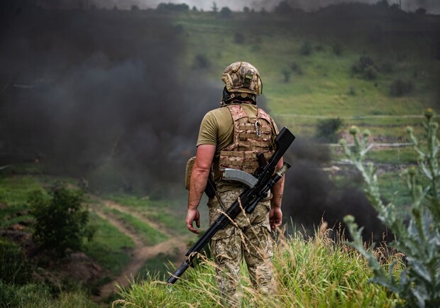 Нацгвардійці показали штурм позицій окупантів на Запорізькому напрямку. 