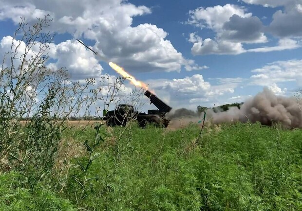Мапа бойових дій в Україні 29 серпня. 