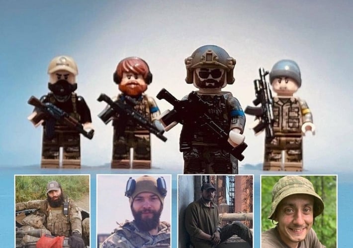 Компания LEGO сделали именную фигурку военный из Бердянска