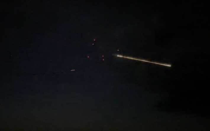 В Госпогранслужбе показали сбитие "Шахеда" на Одесчине: мощное видео