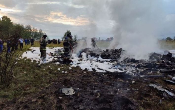 В России изъяли "черные ящики" разбившегося самолета Пригожина