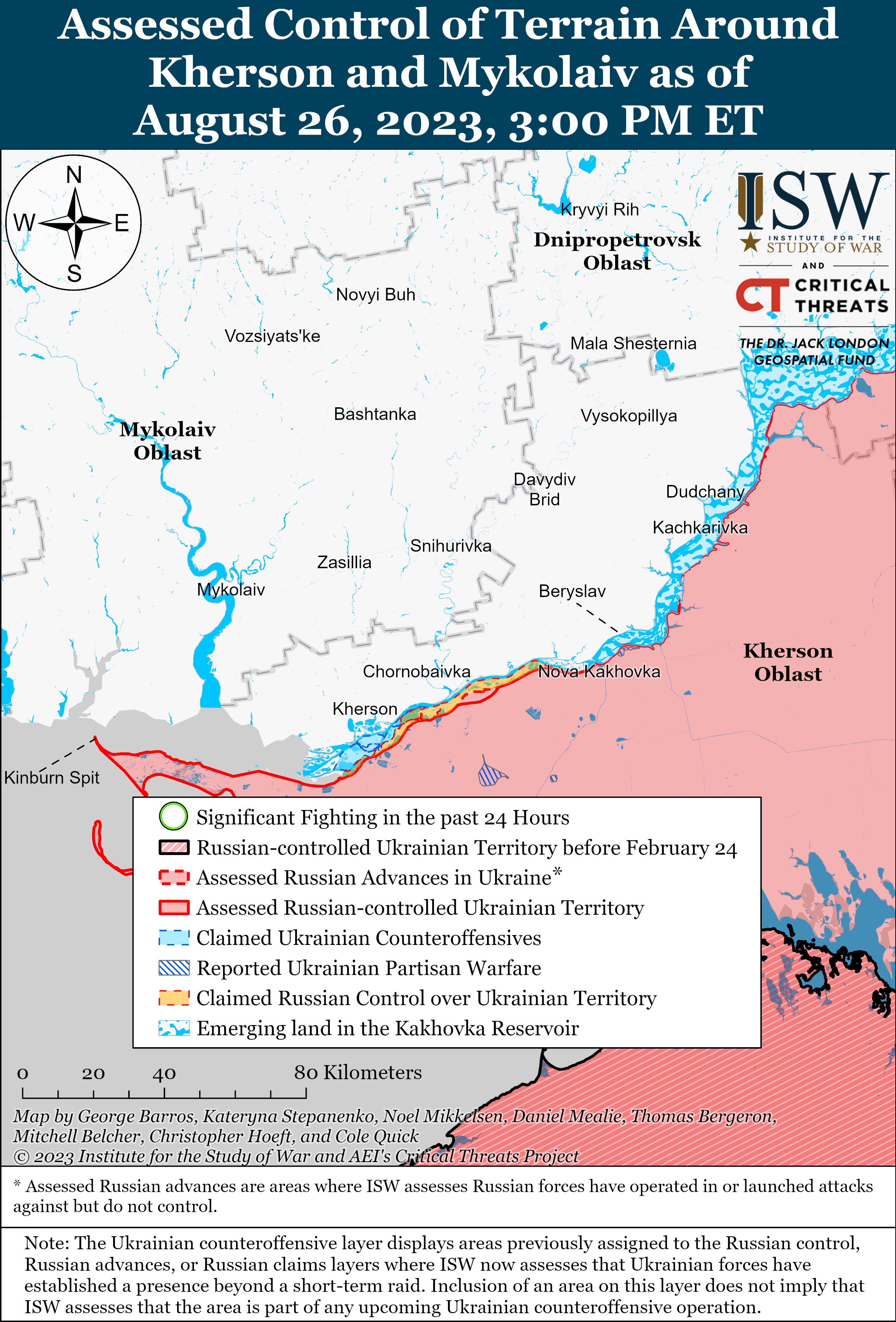 ЗСУ наблизились до чергової лінії оборони росіян в Запорізькій області: карти боїв ISW
