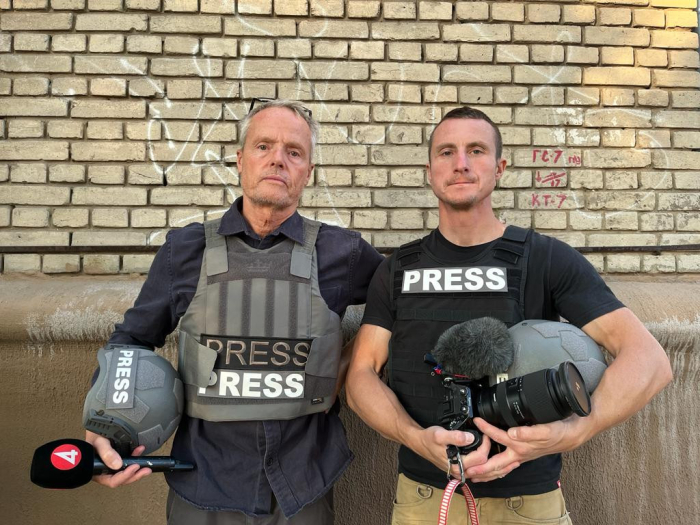 Шведські журналісти потрапили під удар російського дрона в Запорізькій області .