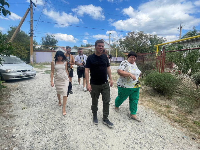 У Запорізький район приїхав відомий журналіст-мандрівник Дмитро Комаров.