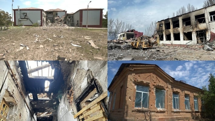 В Запорожской области каждая четвертая школа повреждена обстрелами врага