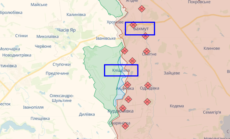 ЗСУ можуть звільнити Кліщіївку найближчим часом: чи вдасться оточити Бахмут