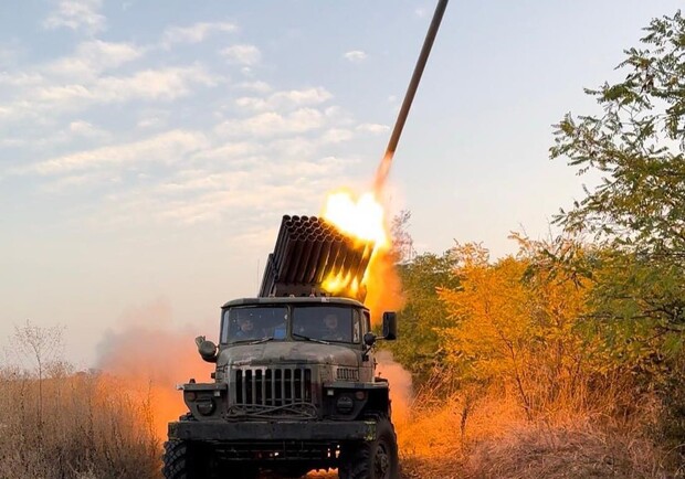 Карта бойових дій в Україні 23 жовтня - 