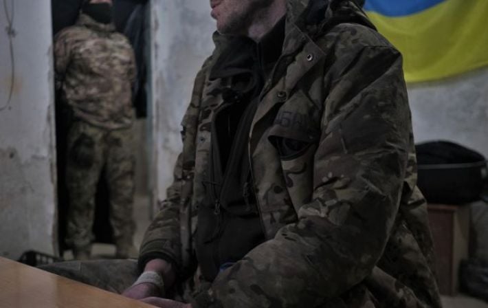 Пограничники под Лиманом взяли в плен российского командира из подразделения "Черная мамба"