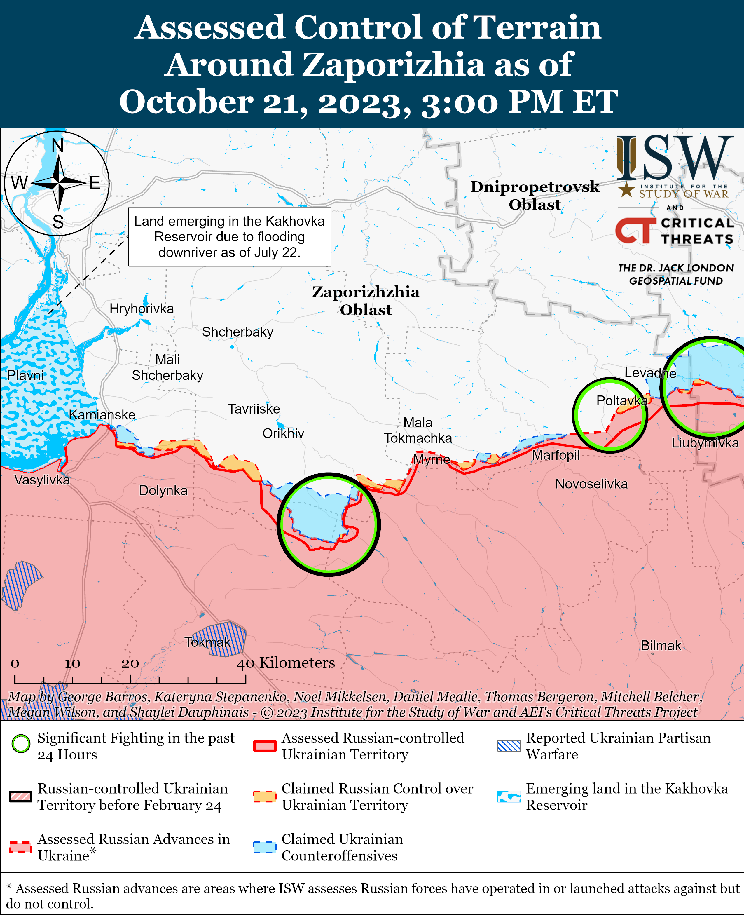 ЗСУ вибили росіян із західної околиці Роботиного: карти боїв ISW