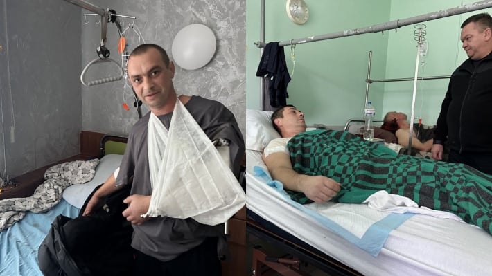 Двое спасателей, которые вчера пострадали от прилета в Запорожской области находятся на реабилитации