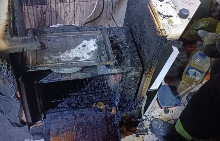 В Кирилловке на пожаре едва не погибла женщина