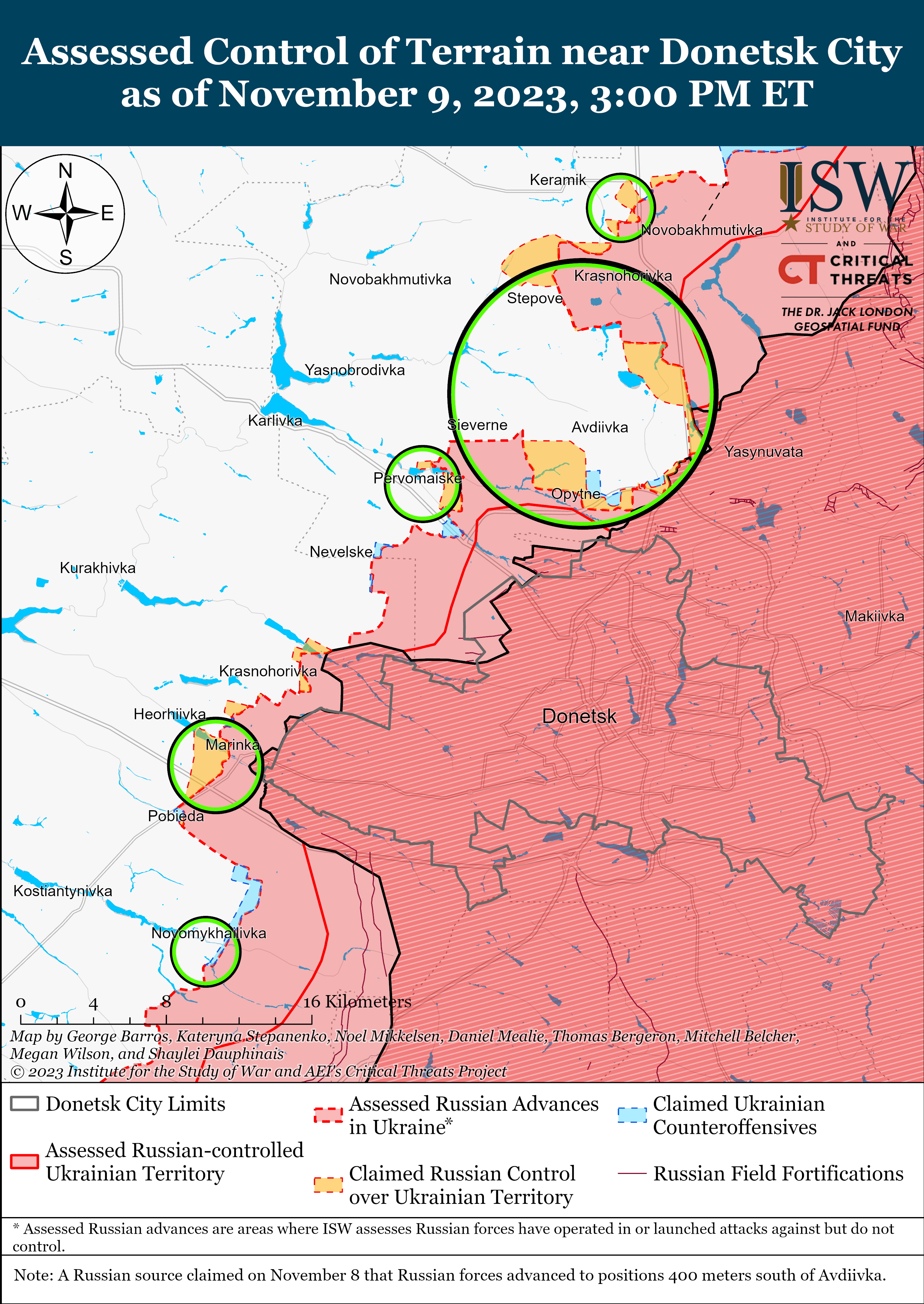 Українські війська продовжують наступальні операції на Мелітопольському напрямку: карти ISW