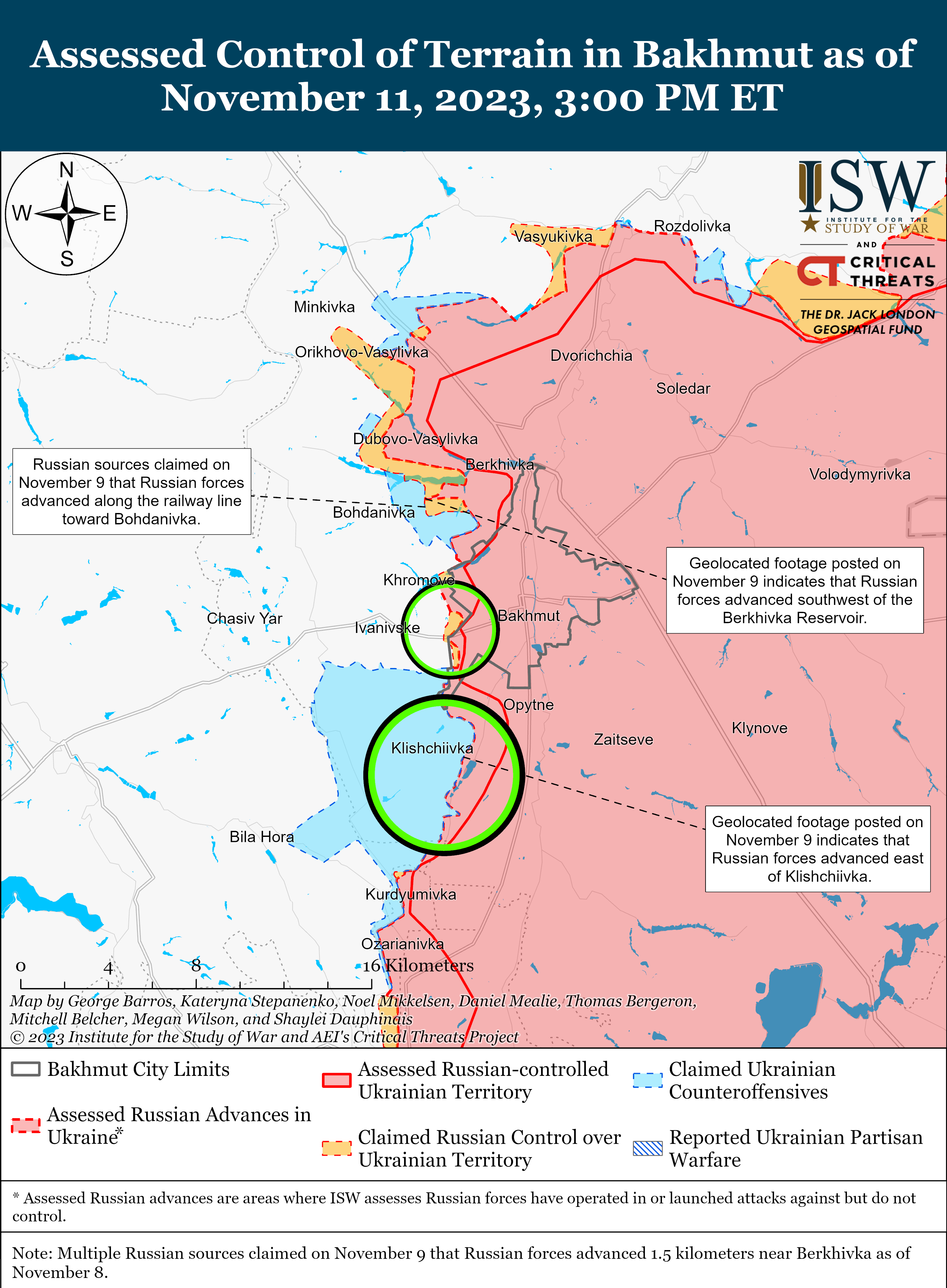 Українські війська просунулися на Мелітопольському напрямку: карти боїв ISW