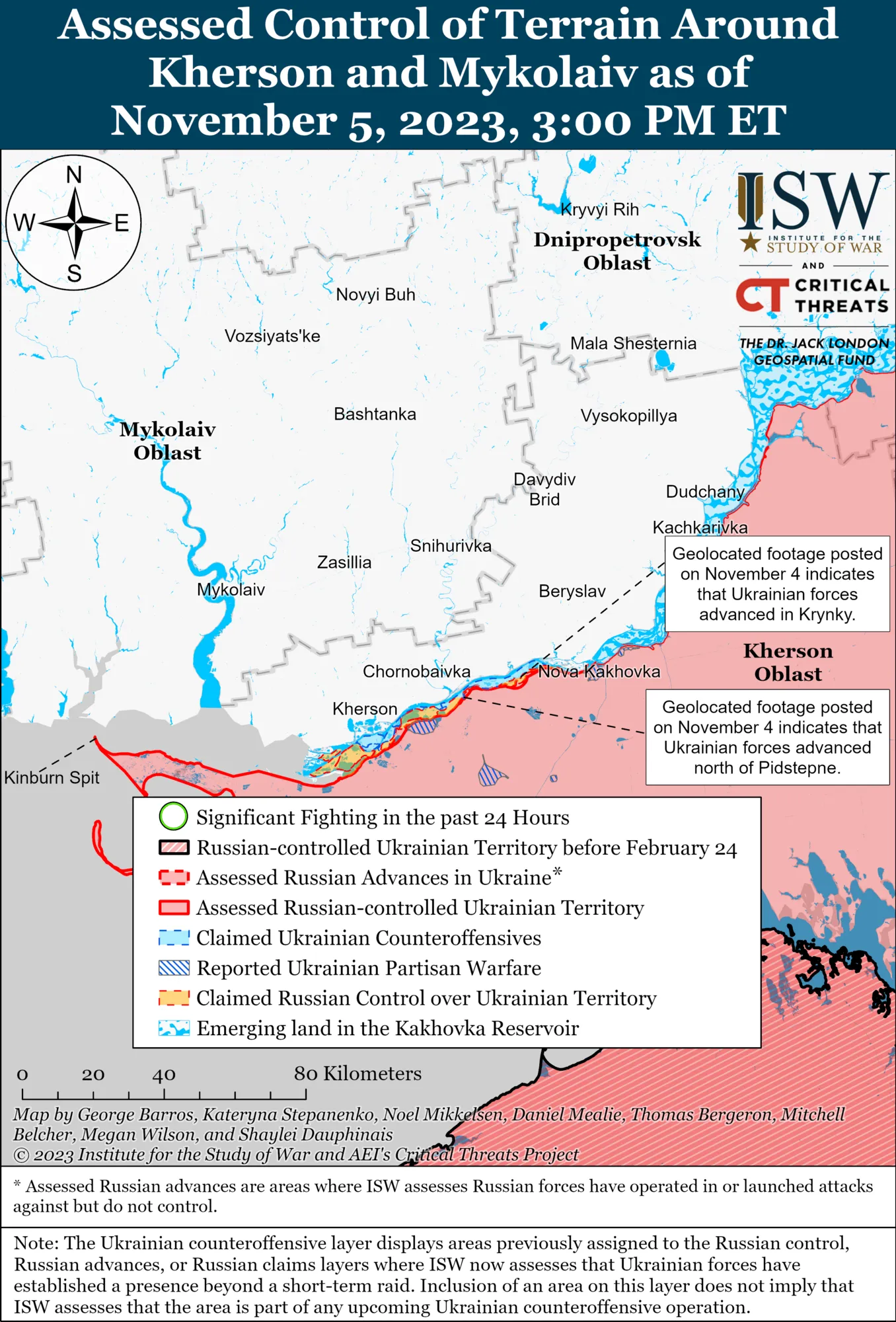 ЗСУ досягли успіхів на заході Запоріжжя та лівобережжі Херсонщини: аналіз бойових дій від ISW