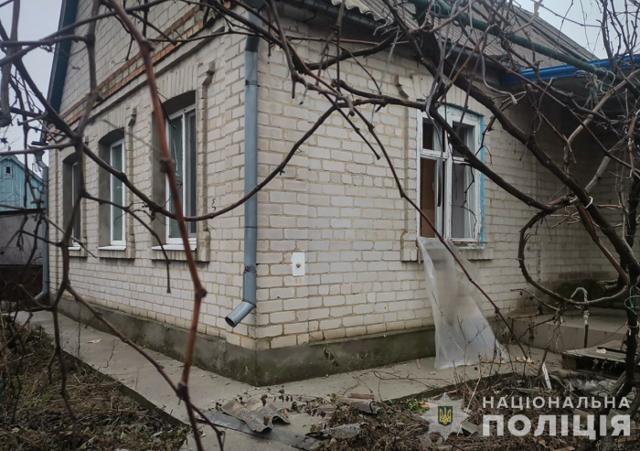 У поліції показали наслідки ворожого обстрілу Запорізької області -