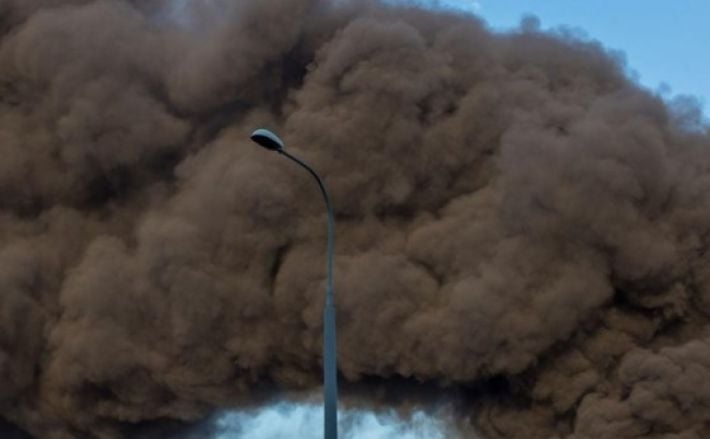 В Бердянске взорвался военный "Урал", говорят оккупанты