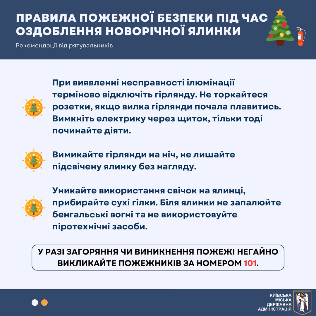 Українцям нагадали важливі правила безпеки перед святами: потрібно знати і дітям, і дорослим