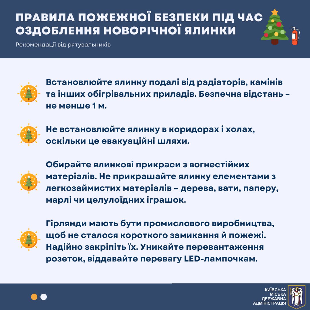 Українцям нагадали важливі правила безпеки перед святами: потрібно знати і дітям, і дорослим