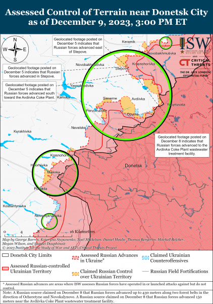 ВСУ контратаковали и продвинулись на западе Запорожской области: карты боев ISW