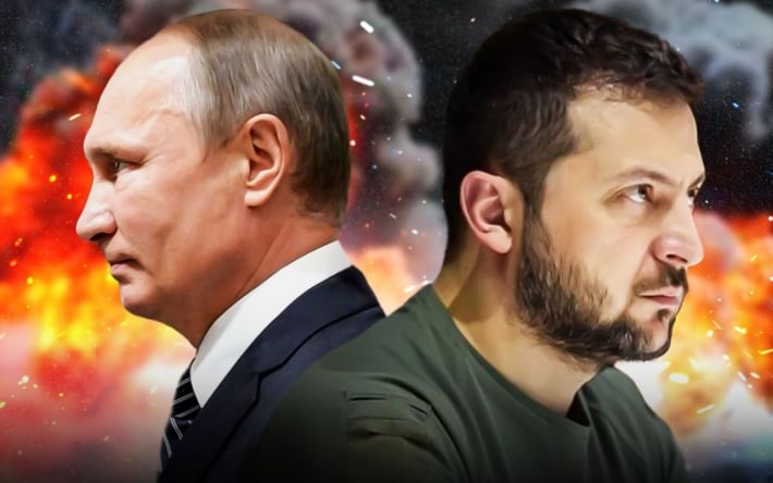 "Мы никогда не отступим": о чем говорили Зеленский и Путин в новогодних речах