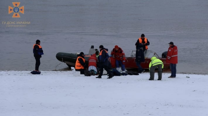 В Запорожье в реке Днепр утонул человек
