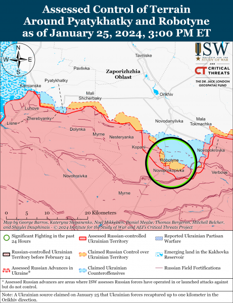 ВСУ продвинулись в Донецкой и Запорожской областях: карты боев ISW