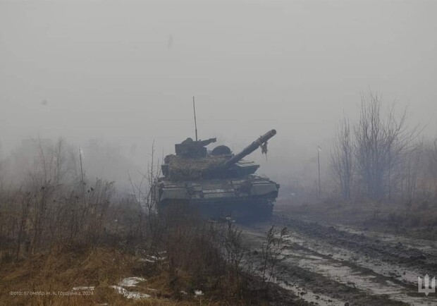 Карта бойових дій в Україні 23 лютого. 