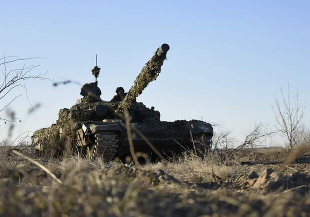 Карта бойових дій в Україні 24 квітня. 