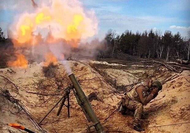 Карта бойових дій в Україні 11 квітня. 