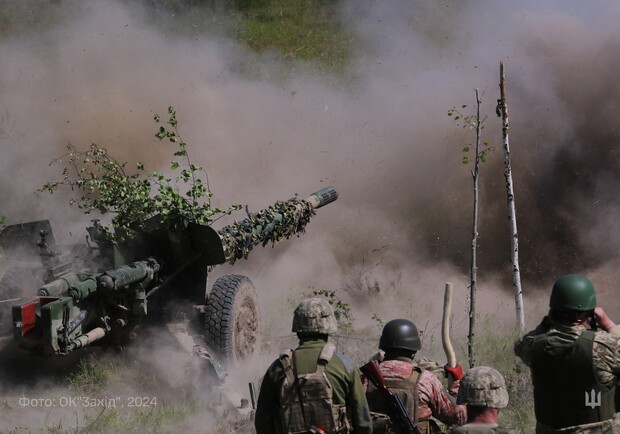 Карта бойових дій в Україні 15 травня. 