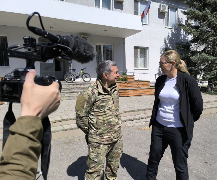Пропагандист РФ Соловйов приїжджав на окуповану територію Запорізької області.