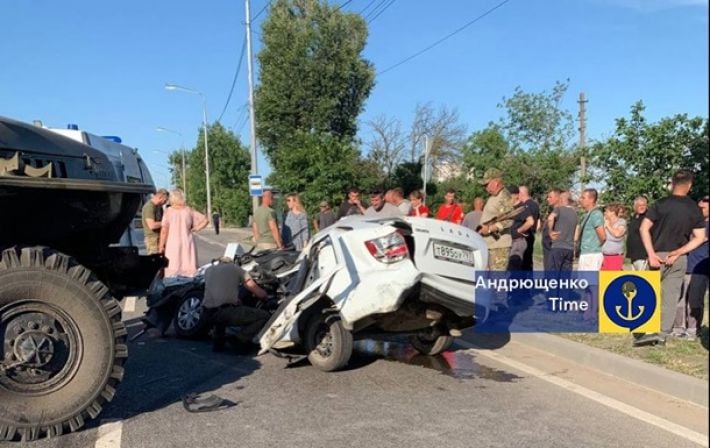 Россияне убили в ДТП мирного жителя Мариуполя