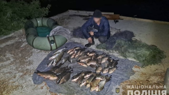 В Запорожье разоблачили браконьера с уловом более чем на 117 000 гривен