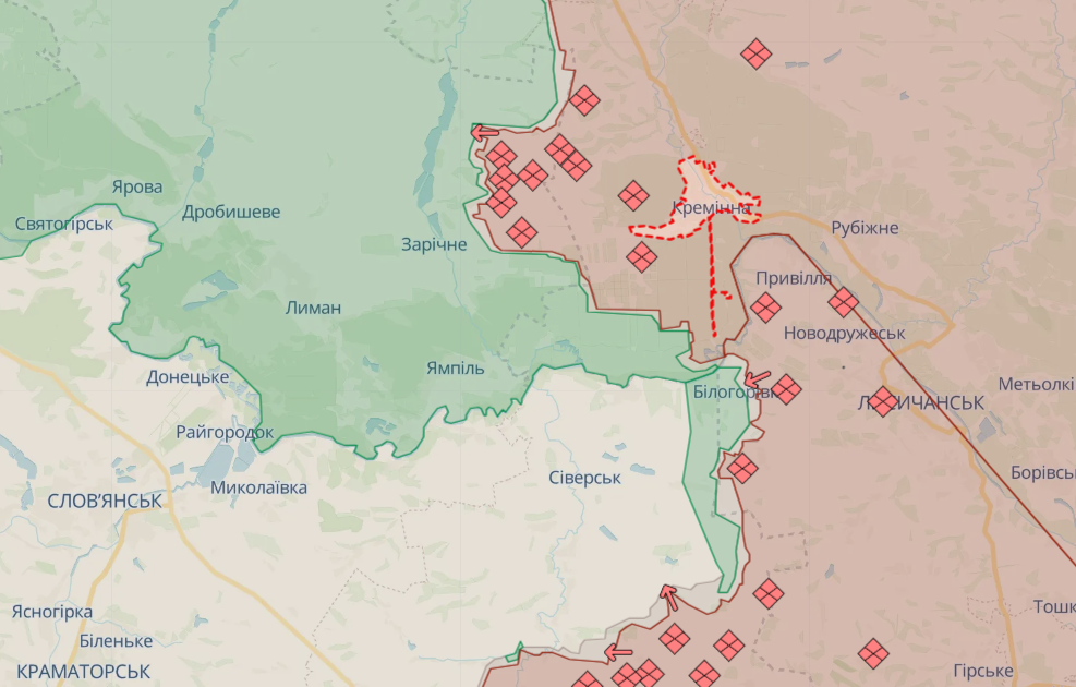 Українські захисники просунулися у Серебрянському лісі, - 