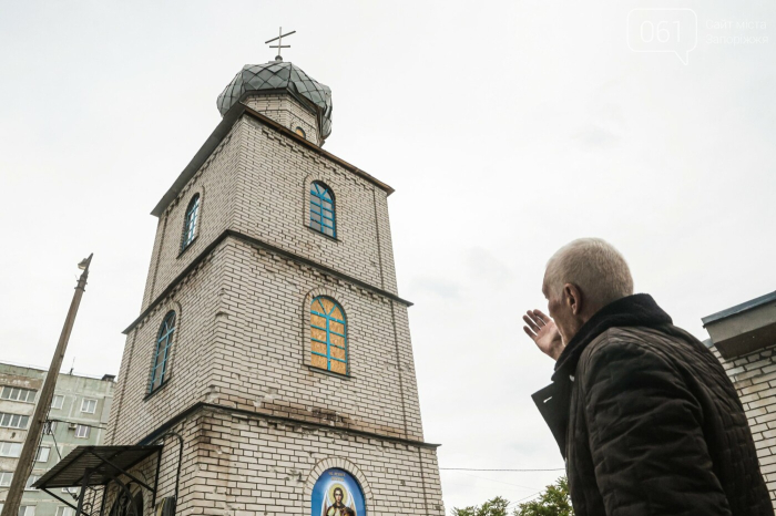 В Запоріжжі відновили храм, який зруйнувала російська ракета.