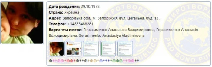 Фото: myrotvorets.center/criminal