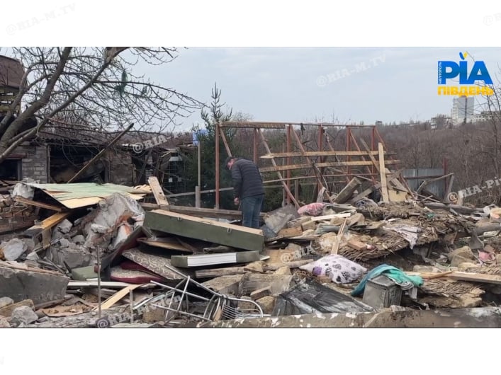 Последствия российского террора Запорожья 21.03.2025