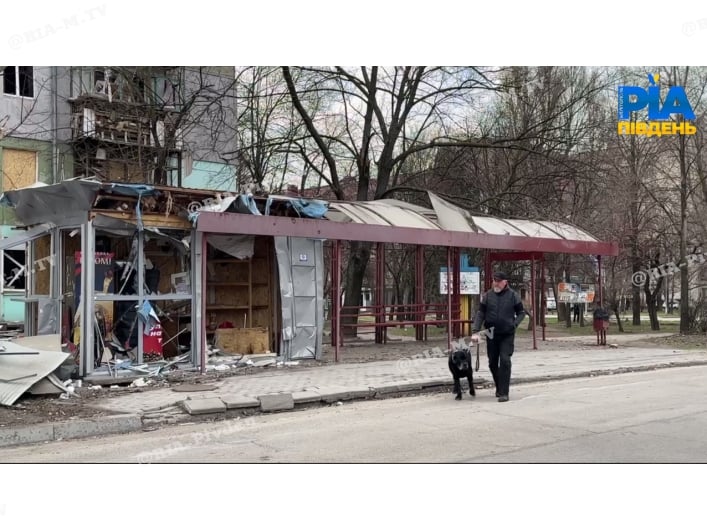 Последствия российского террора Запорожья 21.03.2025
