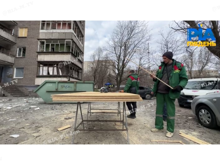 Последствия российского террора Запорожья 21.03.2025