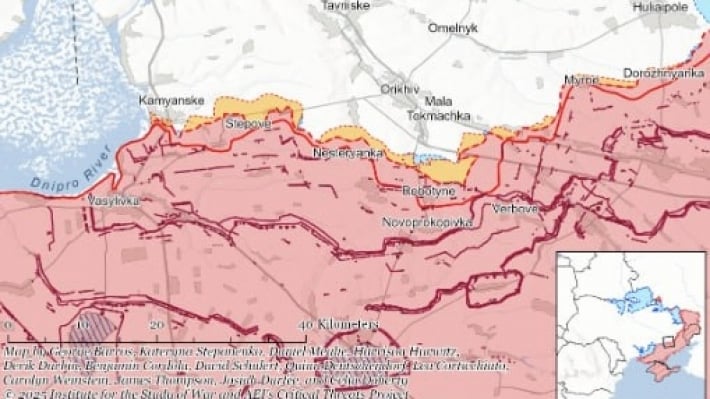 Российские войска атаковали на Запорожье, но не смогли продвинуться