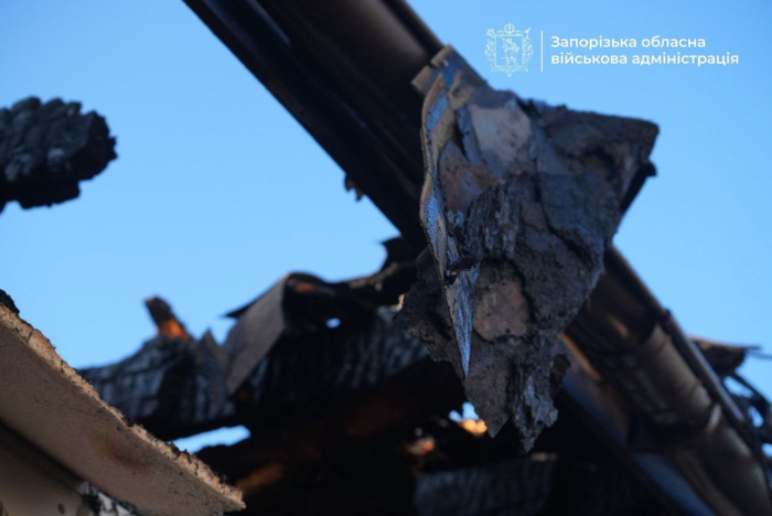 У Запоріжжі внаслідок атаки БПЛА пошкоджено три будинки.