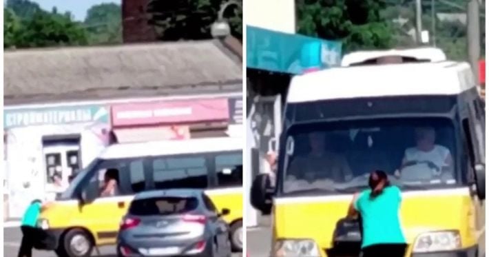 На Харьковщине женщина бросалась на бус с мобилизованным сыном, а затем потеряла сознание: реакция ТЦК