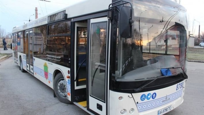На Набережной в Запорожье появятся современные автобусы из Европы