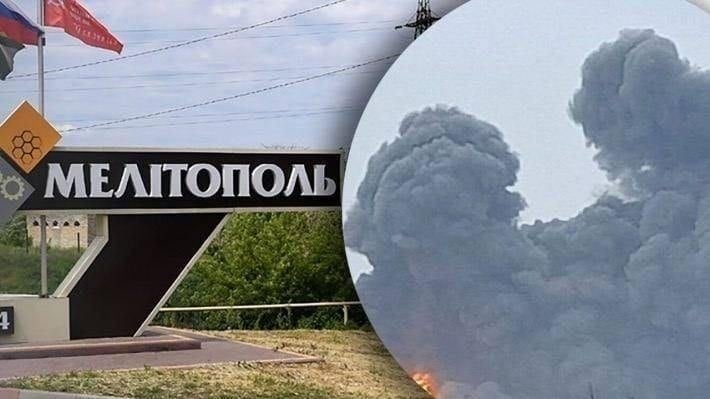 В Мелитополе от мощного взрыва едва не вылетели окна в домах